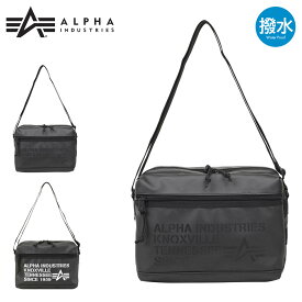 【6/5 抽選で最大100％Pバック】アルファインダストリーズ ショルダーバッグ メンズ 66304 ALPHA INDUSTRIES 横型ショルダー 斜め掛け 撥水[DL10]