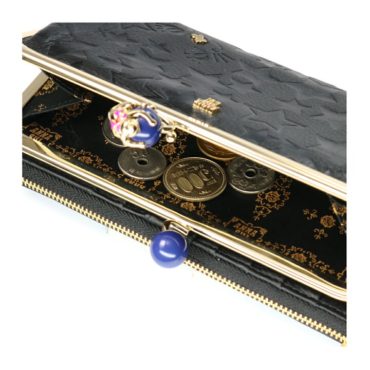 楽天市場】【全品10倍☆4/2(水)0時迄】アナスイ 長財布 二つ折り 本革 