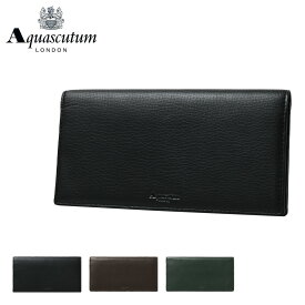 アクアスキュータム 長財布 メンズ オールダム 3140119 Aquascutum｜本革 牛革 レザー[即日発送][DL10]