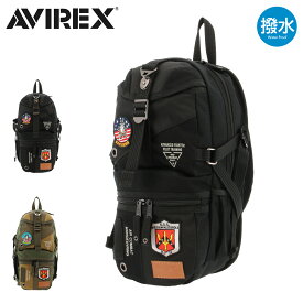 【全品10倍｜5/30 24時迄】アヴィレックス ワンショルダーバッグ トップガン 限定モデル メンズ AVX305J AVIREX EAGLE SERIES TOP GUN | ボディバッグ ポーチ付き 撥水[即日発送][PO10]