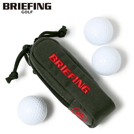 【5/25 抽選で最大100％Pバック】ブリーフィング ゴルフ ボールポーチ VORTEX(R) CANVAS SERIES メンズBRG223G60 BRIEFING GOLF│ボールケース 3個収納[即日発送][DL10]