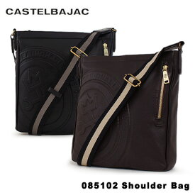【全品10倍★11/11(火)2時迄】カステルバジャック ショルダーバッグ メンズ ロンド 085102 本革 レザー CASTELBAJAC [DL10]