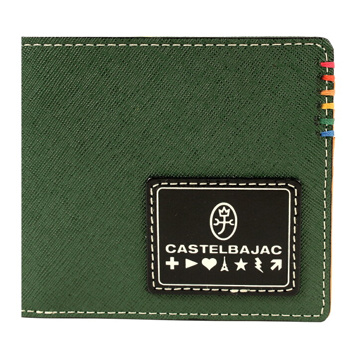 楽天市場】カステルバジャック 財布 二つ折り 本革 ソート 034613 