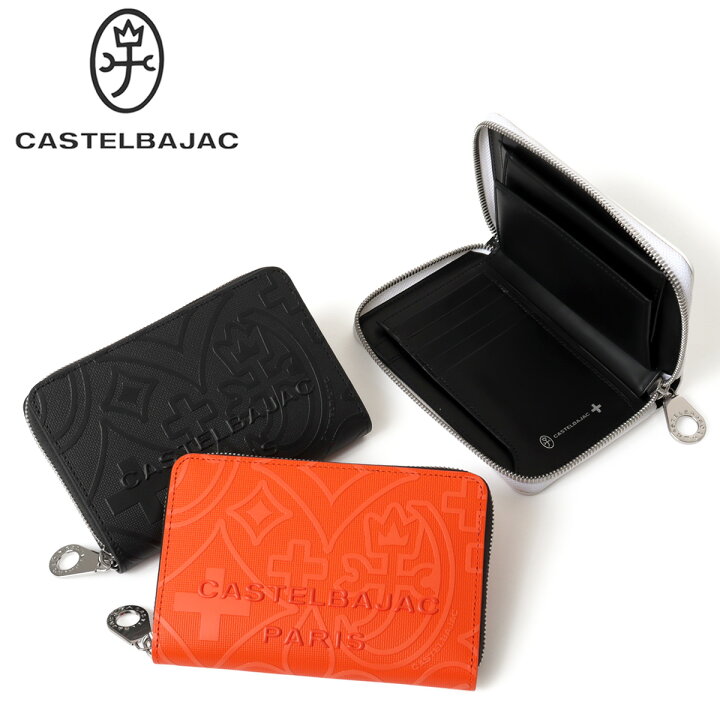 楽天市場】カステルバジャック 財布 ラウンドファスナー セミ長財布 