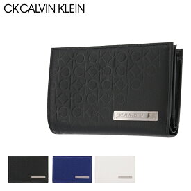 シーケー カルバンクライン 二つ折り財布 コモン 本革 レザー メンズ 824616 CK CALVIN KLEIN | セミ長財布 牛革 common[DL10][即日発送]