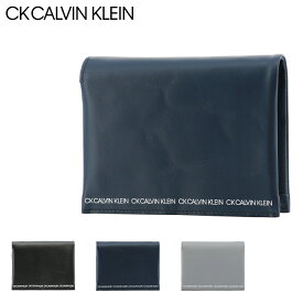 【SALE】シーケー カルバンクライン 二つ折り財布 ミニ財布 アンダー メンズ 843604 CK CALVIN KLEIN | 牛革 本革 レザー [DL10][春財布][即日発送]