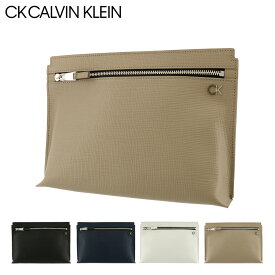 シーケー カルバンクライン クラッチバッグ 本革 メンズ セプター 815251 日本製 CK CALVIN KLEIN | ポーチ スリムポーチ 牛革 レザー[即日発送]