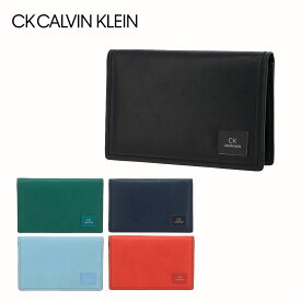 【全品10倍｜期間限定】シーケー カルバンクライン 名刺入れ ワキシー メンズ 809622 CK CALVIN KLEIN | カードケース 牛革 本革 レザー[即日発送]