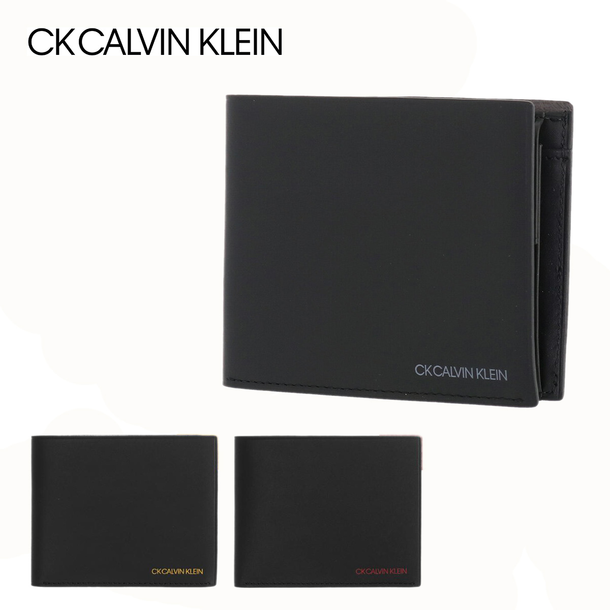 シーケー カルバンクライン 財布 二つ折り メンズ ゲイン 825613 CK CALVIN KLEIN 本革 レザー [DL10] | サックスバー  財布バッグ専門店