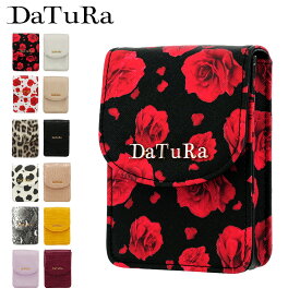 【4/20 抽選で最大100％Pバック】ダチュラ DaTuRa シガレットケース 薔薇 バラ柄 DTR-941 BARA タバコケース 煙草ケース 煙草入れ タバコ入れ たばこ 可愛い リップケース ローズ柄 花柄 プリント ストラップ レディース