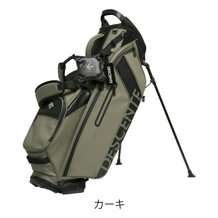楽天市場】デサント ゴルフ キャディバッグ スタンド型 4分割 9型 47 