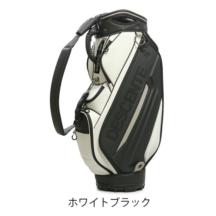楽天市場】デサント ゴルフ キャディバッグ 6分割 9.5型 47インチ対応 
