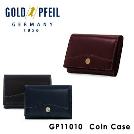 【4/20 抽選で最大100％Pバック】ゴールドファイル 財布 小銭入れ BOX型 メンズ GP11010 GOLD PFEIL OXFORD コインケース 本革 レザー [DL10]