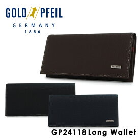 【全品10倍｜6/1 0時～24H限定】ゴールドファイル 長財布 メンズ GP24118 GOLD PFEIL [1年保証][DL10]