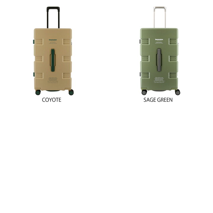 楽天市場】イノベーター スーツケース CARRY WAGON IW66 軽量 75L 68cm 