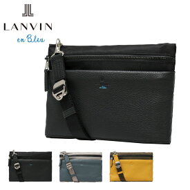 ランバンオンブルー ショルダーバッグ メンズ レディース 531102 ポワソン LANVIN en Bleu サコッシュ ミニショルダー クラッチバッグ 横型[DL10][母の日]