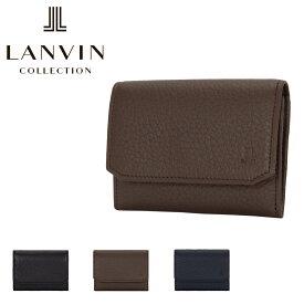 【全品10倍｜6/11 2時迄】ランバンコレクション 小銭入れ ディアスキン JLMW8DC1 LANVIN COLLECTION コインケース 本革 メンズ