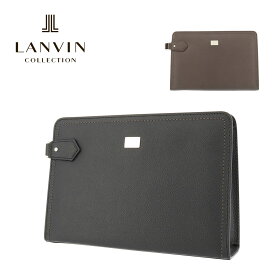 ランバンコレクション クラッチバッグ 28cm メンズ 日本製 マクシム 280222 LANVIN COLLECTION セカンドバッグ 牛革 本革 レザー