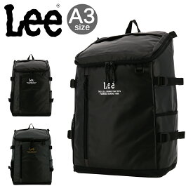 Lee リュック スクエア型 A3 32L メンズ レディース 320-4920 strong リー デイパック スクールバッグ バックパック 大容量 通学 部活[即日発送][DL10]