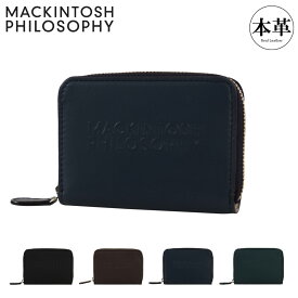 マッキントッシュフィロソフィー 財布 小銭入れ ラウンドファスナー 本革 メンズ MAPW-00331 グランディ MACKINTOSH PHILOSOPHY コインケース 羊革 サイフ レザー ブランド ビジネス カジュアル ギフト プレゼント[DL10][即日発送]