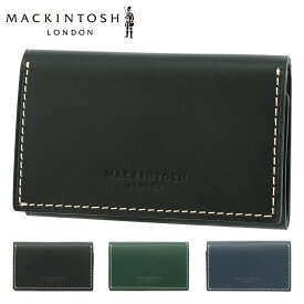 【全品10倍｜6/11 2時迄】マッキントッシュ ロンドン 三つ折り財布 ミニ財布 ワン メンズ 60033 MACKINTOSH LONDON | 小銭入れなし 薄型 牛革 本革 レザー[PO10]