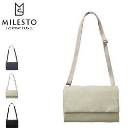 【全品10倍｜5/23 20時～期間限定】ミレスト ショルダーバッグ ストラクト レディース メンズ MLS574 MILESTO STLAKT｜サコッシュ コンパクト カード収納 ななめ掛け 斜め掛け シンプル 旅行 サブバッグ ワンマイルバッグ[PO10][即日発送]