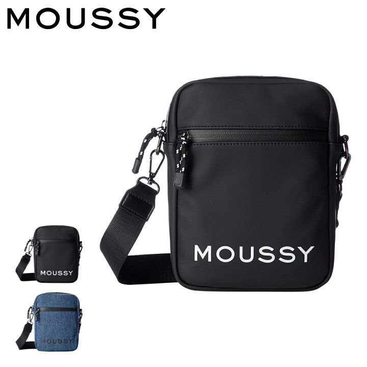 楽天市場 マウジー ショルダーバッグ ロゴベーシック レディース M Moussy Logo Basic Po10 サックスバー 財布バッグ専門店