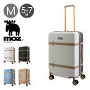 【全品10倍★7/16(水)0時迄】モズ スーツケース 65L 57cm 3.9kg MZ-0859-57 moz TSAロック搭載 エキスパンダブル 静音キャスター[DL10]