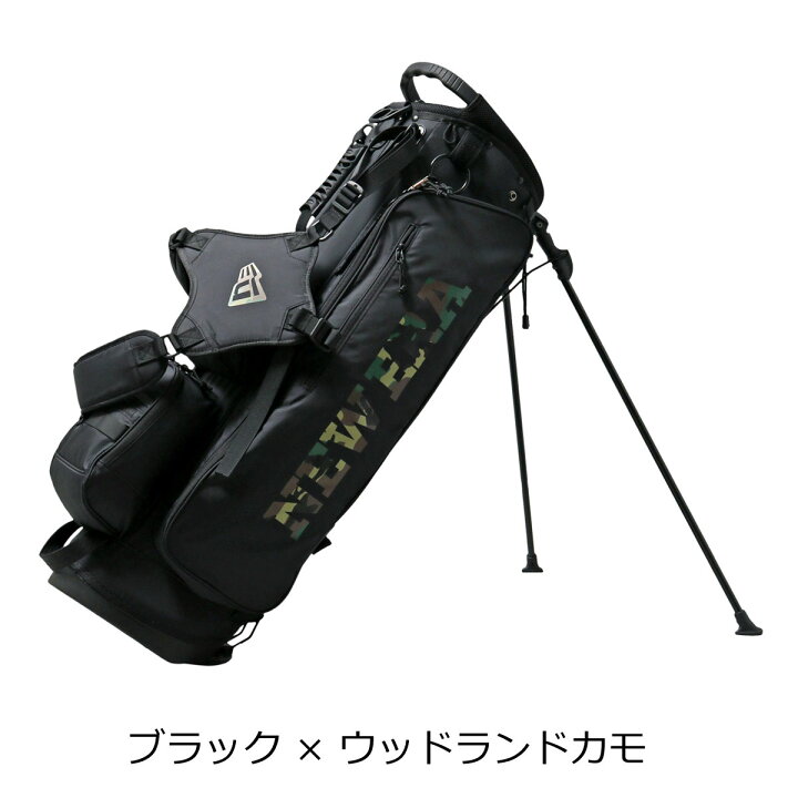 楽天市場】ニューエラ ゴルフ キャディバッグ スタンド型 ワードマーク 