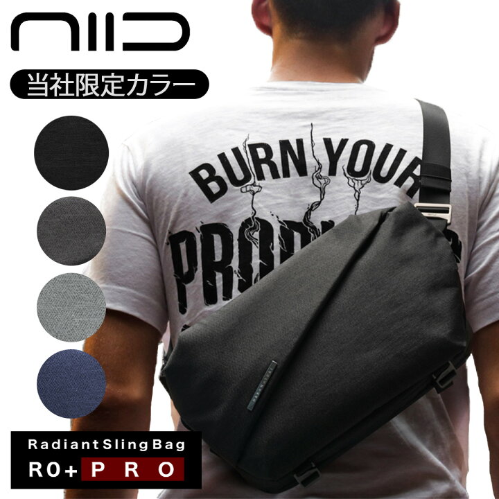 楽天市場】ニード ボディバッグ メンズ レディース R0 PLUS PRO NIID 