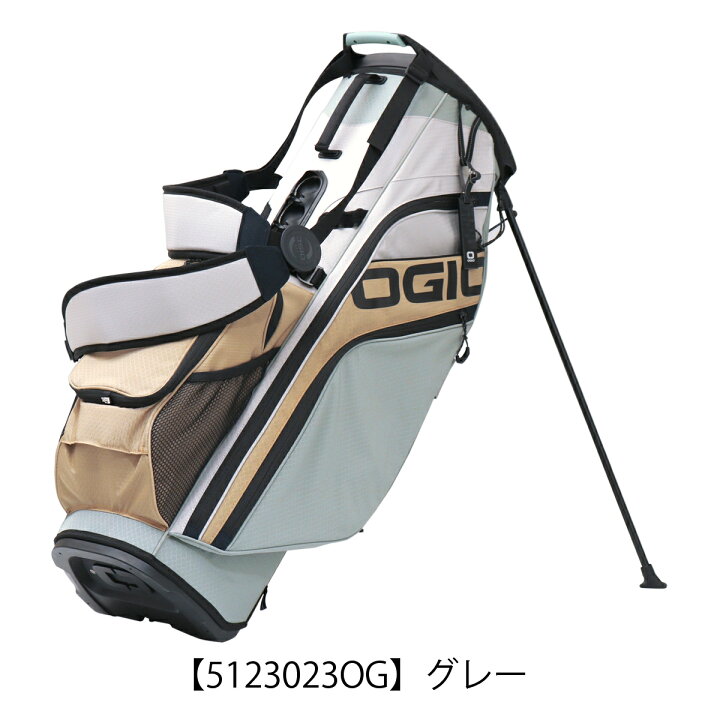 楽天市場】オジオ ゴルフ キャディバッグ スタンド型 8分割 10型 47 