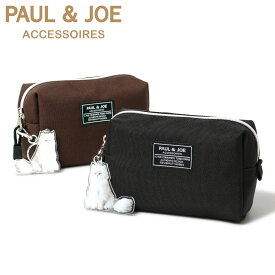 【SALE】ポールアンドジョー アクセソワ ポーチ ワッペンジプシー レディース PJA-P722 PAUL&JOE ACCESSOIRES 化粧ポーチ ワンポイント 猫 キャット