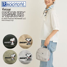 【全品10倍｜6/11 2時迄】ルートート ピーナッツ ショルダーバッグ baby roo シェル レディース 8583 ROOTOTE PEANUTS スヌーピー ななめ掛け ミニショルダー トートバッグ シンプル おしゃれ かわいい キャラクター[PO10]