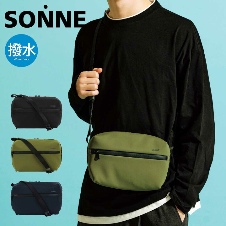 楽天市場】ゾンネ ショルダーバッグ メンズ TRIM トリム sosl004 SONNE 