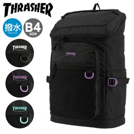 スラッシャー リュック B4 30L 撥水 メンズ レディースTHR-312 THRASHER Quarter Ramp | スクールバッグ バックパック 通学[即日発送][DL10]