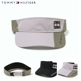 【全品10倍｜5/30 24時迄】トミーヒルフィガー ゴルフ バイザー 帽子 メンズ レディース THMB3F06 Tommy Hilfiger GOLF 撥水[即日発送][PO10]