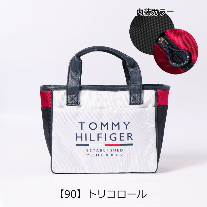 楽天市場】トミーヒルフィガー ゴルフ トートバッグ ラウンドバッグ 