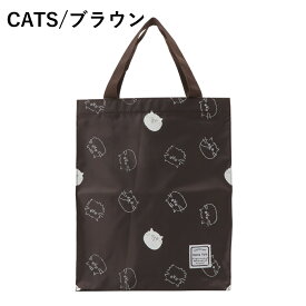 【10％OFFクーポン対象！ 1/9〜1/16まで】◆在庫限り◆縦型 サブバッグ トート 3305 [mama fiore マーマフィオーレ] A4 軽量 撥水 オシャレ 色柄豊富 エコバッグ ねこ