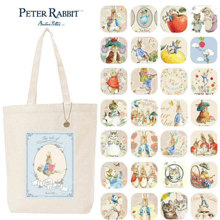 楽天市場】トートバッグ 0633 [PETER RABBIT(TM) ピーターラビット(TM 