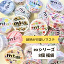 【送料無料】マスキングテープ mt exシリーズ 福袋 セット 絵柄が可愛いマステ8個セット 7m巻 カモ井加工紙 かわいい …