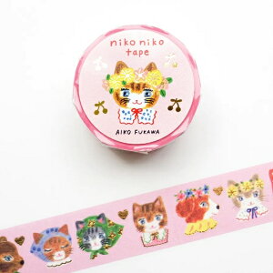 Aiko Fukawa }XLOe[v niko niko tape 21026 20mm×5m }Xe z숤q 2cm  Aj} lR L ˂  Ck  sN LL 킢  bsO fR[V v