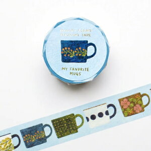 ݂ǂ }XLOe[v MY FAVORITE MUGS 21029 20mm×5m }Xe }XLOe[v 2cm }OJbv Jbv eB[^C H LL 킢  bsO fR[V v