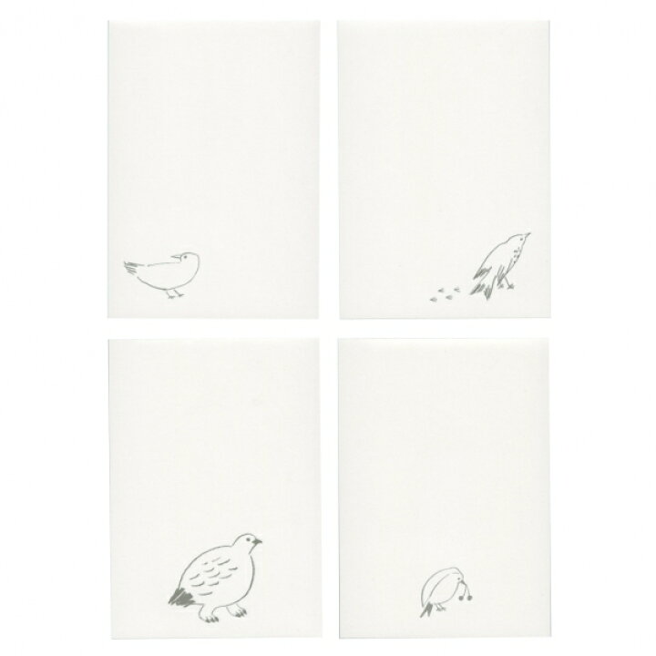 楽天市場】Sylvan メモパッド とり 鳥 SLV-104 かわいい 4柄 文具 大人  