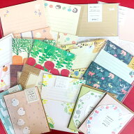 レターセット 福袋 おまかせ3セット 可愛い おしゃれ シンプル 誕生日 結婚式 感謝 メッセージカード グ…