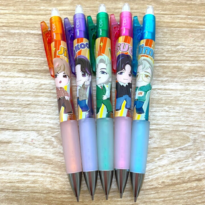 楽天市場 Tinytan Opt シャープペン 限定 限定 Bts タイニータン ダイナマイト Dynamite 文具 グッズ キャラクター 文房具 マスキングテープの店 佐田文具店