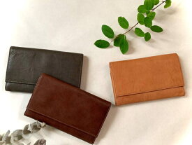 職人技を駆使した風琴マチ　 スマホも入る長財布！！