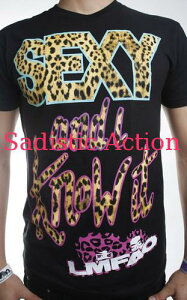 �y���[�zParty Rock Clothing(BRAVADO) Sexy & I Know It T-SHIRTS BK/LEO �yParty Rock Clothing�z�yPR-MT-33861007-BK�z