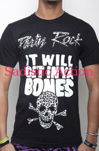 �y���[�zParty Rock Clothing Get In Your Bones �yParty Rock Clothing�z�yPR-MT-Get In Your Bones-BK/WH�z
