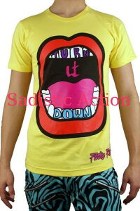 �y���[�zParty Rock Clothing Unisex Turn It Down Tee �yParty Rock Clothing�z�yPR-TP-Turn It Down Tee-YE�z