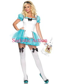 【即納】Leg Avenue 2 PC. Enchanted Alice 【Leg Avenue　（ストッキング、ランジェリー、衣装、コスチューム、小物）】【ハロウィンコスチューム】【LEG-CO-83629】